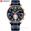 Top Brand Mens Watches CURREN New Fashion Stainless Steel Top Brand Luxury Casual Chronograph Quartz Wristwatch for Male